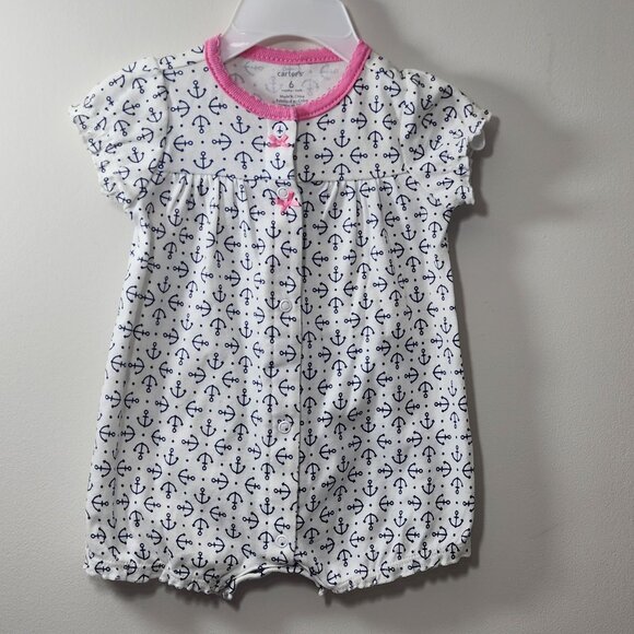 Carter's Romper -Little Anchors 6M - Picture 2 of 5